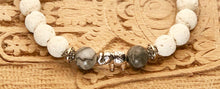Load image into Gallery viewer, Lava and Crazy Lace Jasper Bracelet 8mm